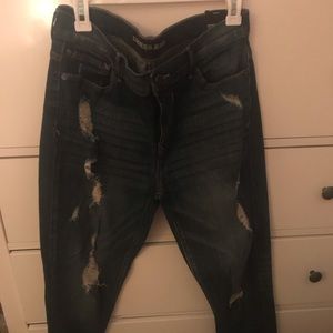 Express distressed jeans